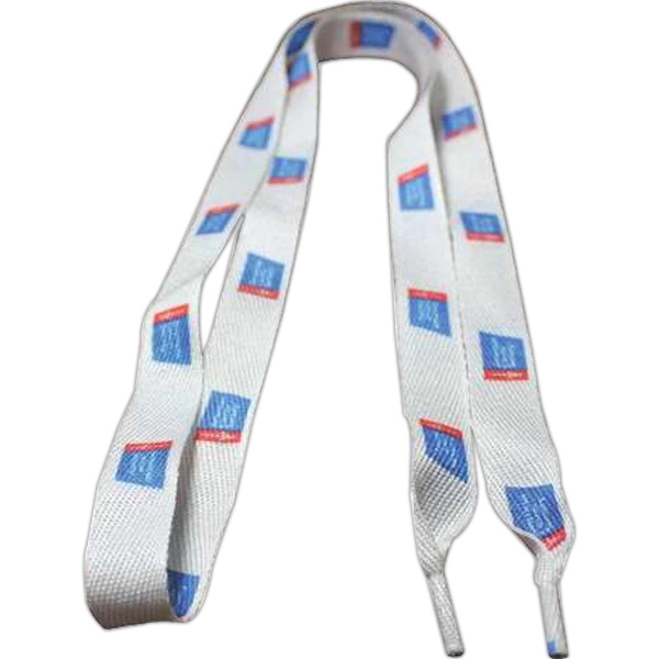 Any Pantone Color color option for Shoelaces 45 X 3/4" Recycled Poly Dye Sub (Domestic Product)