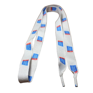 Photo of Shoelaces 60 X 1/2" Standard Poly Dye Sub (Domestic Product)