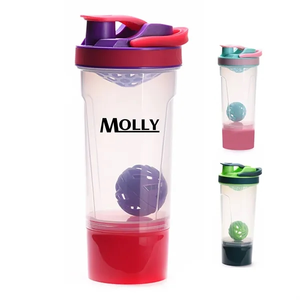 Photo of 24 Oz Multifunction Protein Shake Bottle W/ Mesh