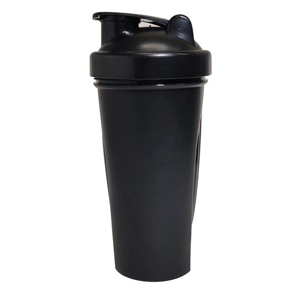 Black color option for Solid Fitness Shaker Bottle