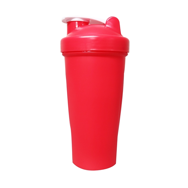 Red color option for Solid Fitness Shaker Bottle