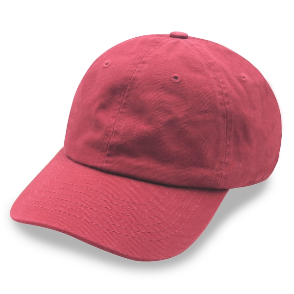 Burgundy color option for Relaxed Golf Hat Dad Cap