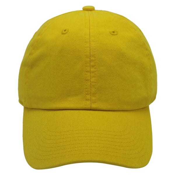 Yellow color option for Relaxed Golf Hat Dad Cap