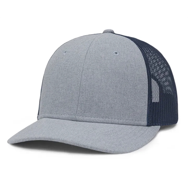 Blue/Navy color option for Modern Heather Front   Mesh Back