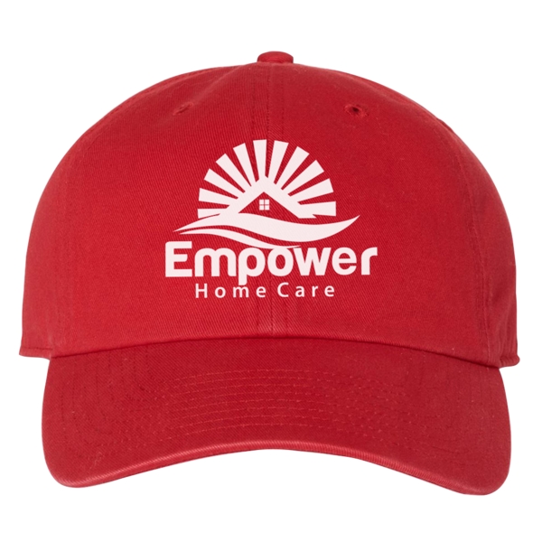Red color option for 47 Brand 4700 Clean Up Cap