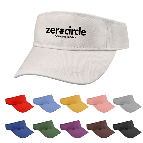 Assorted color option for Cotton Visor