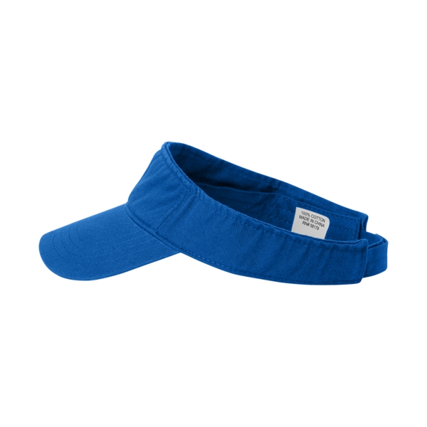Royal Blue color option for Valucap Vc500 Bio Washed Visor