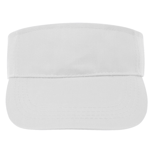 White color option for Polyester Visor
