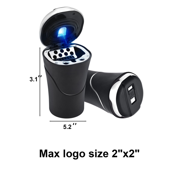 Silver color option for 2 In 1 Car Ashtray&Cigarette Lighter