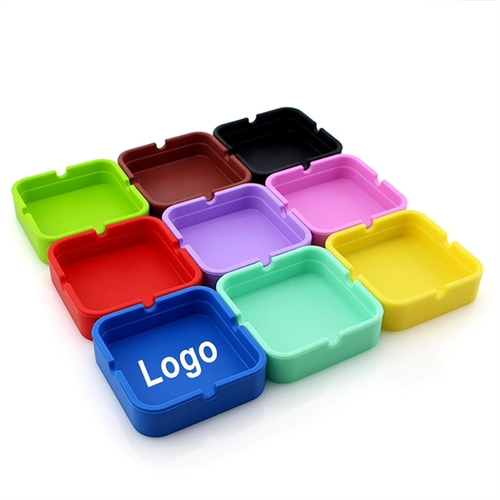 Main photo of Square Silicone Ashtray