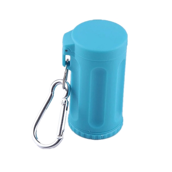 Blue color option for Portable Ashtray With Carabiner