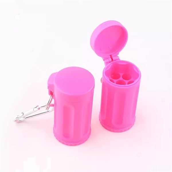 Pink color option for Portable Ashtray With Carabiner