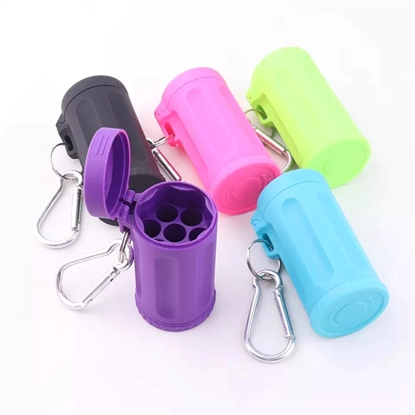 Purple color option for Portable Ashtray With Carabiner