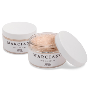 Photo of 6 Oz. Aromatherapy Bath Salts Jar With White Lid