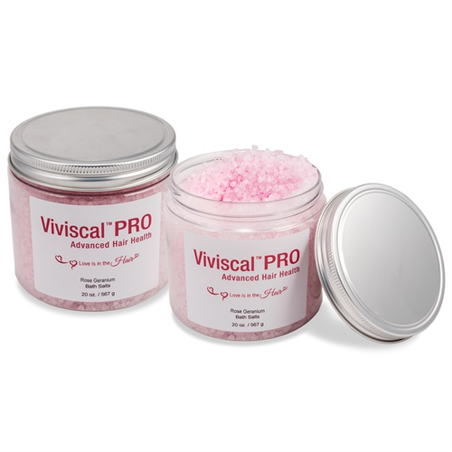 Main photo of 20 Oz. Aromatherapy Bath Salts Jar With Silver Lid