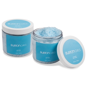 Photo of 20 Oz. Aromatherapy Bath Salts Jar With White Lid