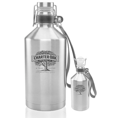 Main photo of 64 Oz Canteen Stainless Steel Beer Growler