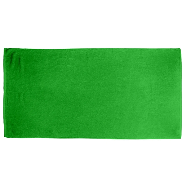 Kiwi color option for 35" X 60" Cotton Velour Beach Towels