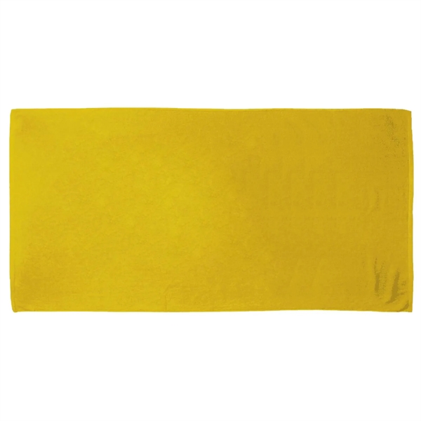 Sunlight color option for 35" X 60" Cotton Velour Beach Towels