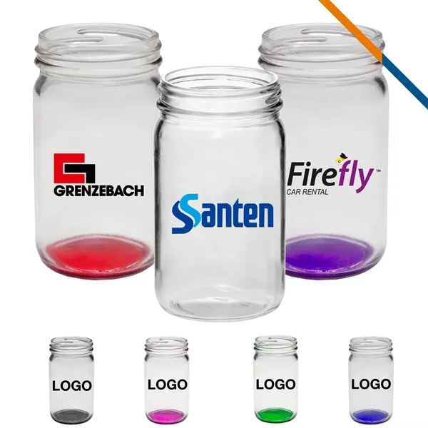 Red color option for Pulacy Mini Mason Jars   8 Oz.