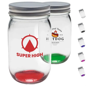 Photo of 16 Oz. Canning Mason Jars W/ Custom Logo