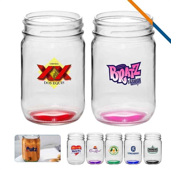 Red color option for Edith Decorating Mason Jars