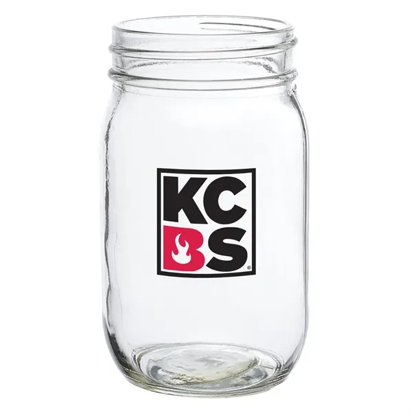 Clear color option for 16 Oz. Mason Jars Drinking Glasses
