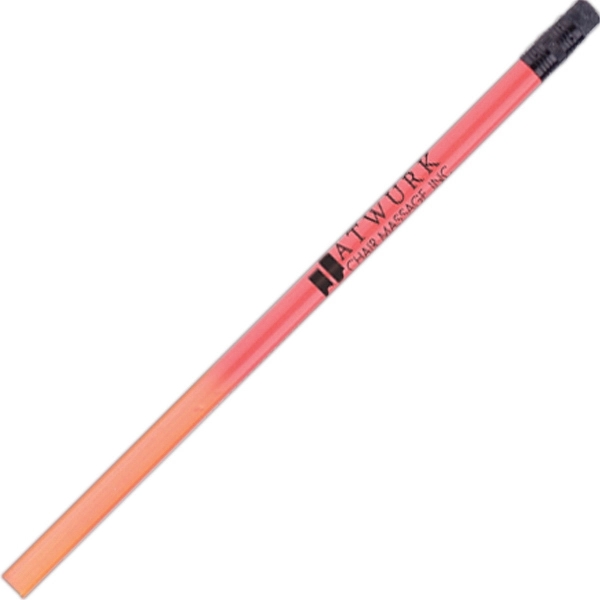 Coral To Melon color option for Encore Recycled Attitood™ Mood Color Changing Pencil