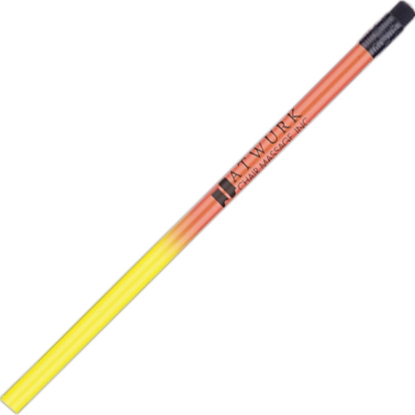 Orange To Yellow color option for Encore Recycled Attitood™ Mood Color Changing Pencil
