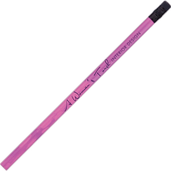 Purple To Pink color option for Encore Recycled Attitood™ Mood Color Changing Pencil