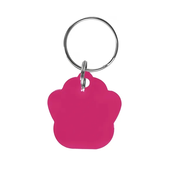 Pink color option for Paw Shaped Collar Dog Tag