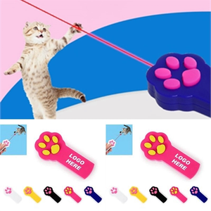 Photo of Paw Shaped Cat Laser Pointer Red Dot Pen Toy