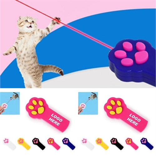 Photo of Paw Shaped Cat Laser Pointer Red Dot Pen Toy
