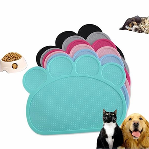 Photo of Creative Dog Paw Shaped Silicone Lick Pad