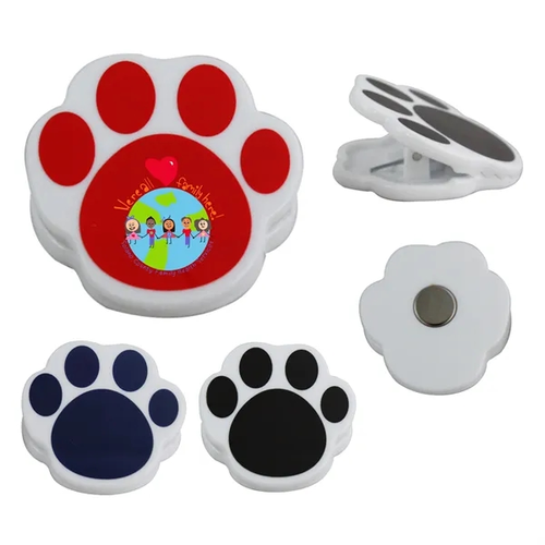 Main photo of Paw Shaped Memo Clip With Magnet On Back