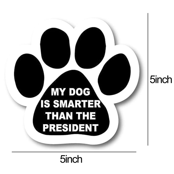 Black color option for Dog Paw Shaped Magnet Clip