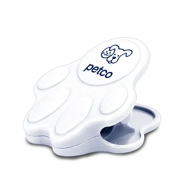 White color option for Pet Food Bag Clip
