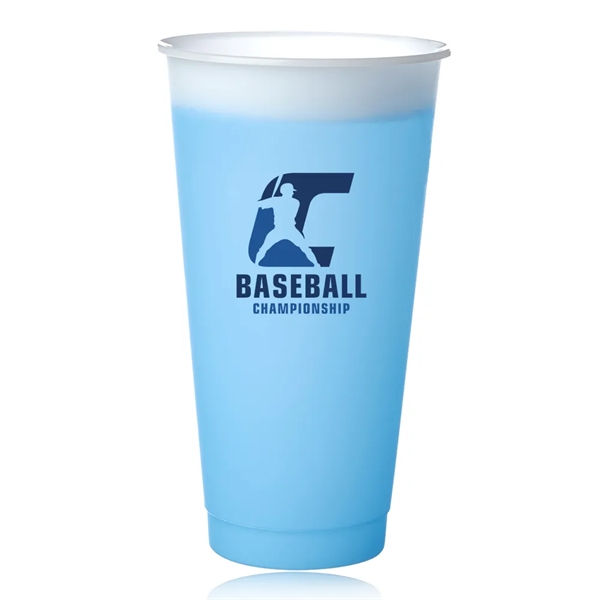Blue color option for 24 Oz. Color Changing Mood Stadium Cups