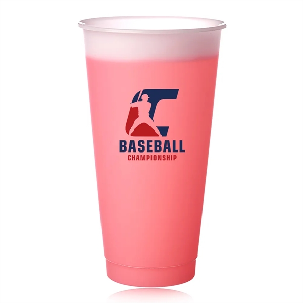 Red color option for 24 Oz. Color Changing Mood Stadium Cups