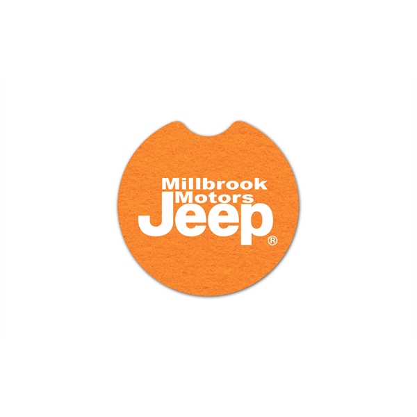 Orange color option for Car Shammy Coaster