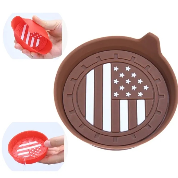 Brown color option for Anti Slip Coaster Car Rubber Anti Leakage Cup Holder