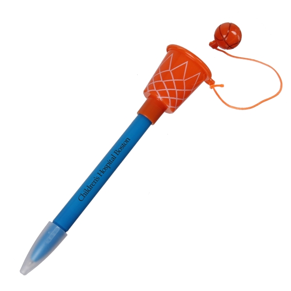 Blue-Orange color option for Basketball Hoop Pen