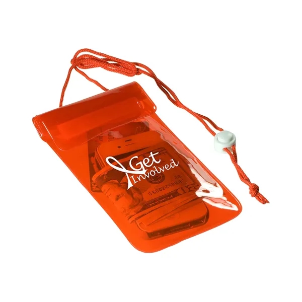Translucent Red color option for Prime Line Water Resistant Pouch 