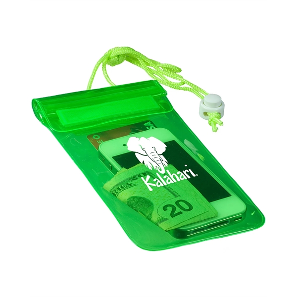 Trnslucnt Lm Grn color option for Prime Line Water Resistant Pouch 