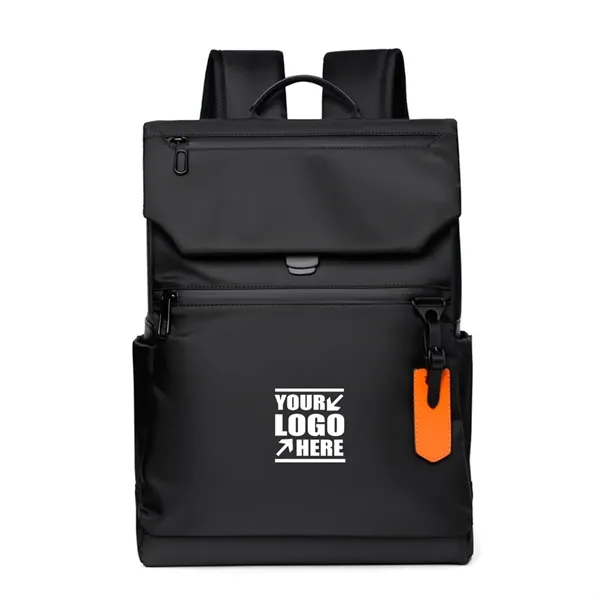 Black color option for Usb Laptop Backpack Large Capacity Casual Travel Bag