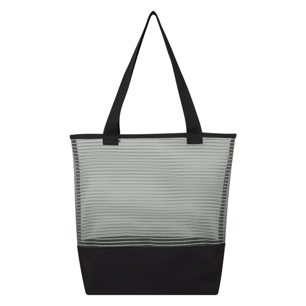 Charcoal color option for Mesh Tote Bag