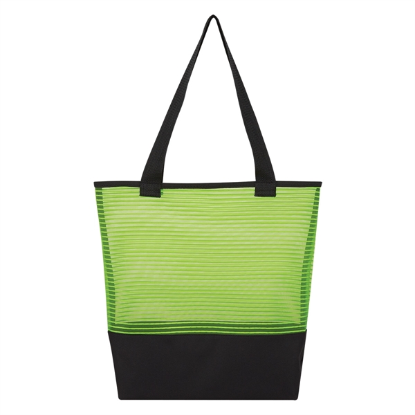 Lime color option for Mesh Tote Bag
