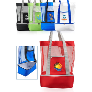 Photo of Mesh Picnic Cooler Tote Bag