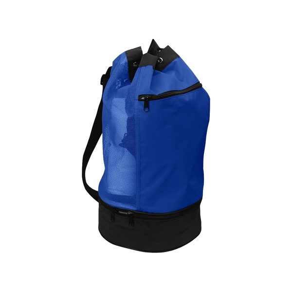 Royal Blue color option for Beach Bag With Kooler Compartment