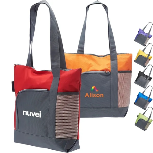 Main photo of Go Getter Sport Beach Tote Bag W/ Gusset (16.5"X14.5"X4.5")